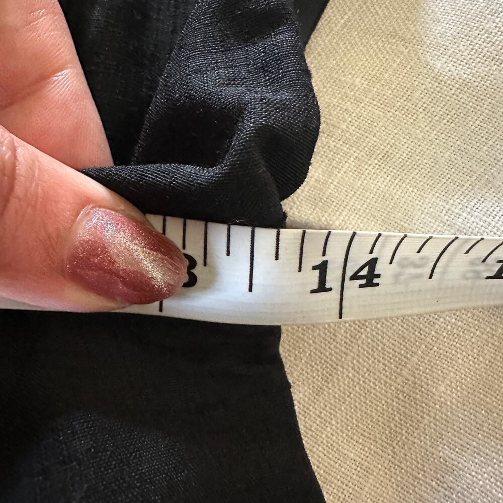 50s Vintage Black Short Sleeve Sheath Cocktail Dress Wiggle dress | Size Small - Picture 7 of 8